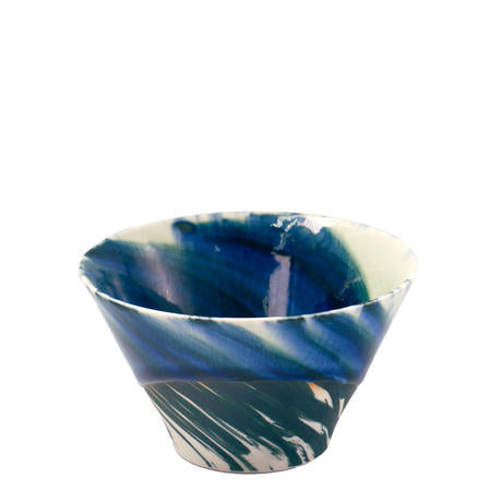 Marble Cereal Bowl M (Blue)